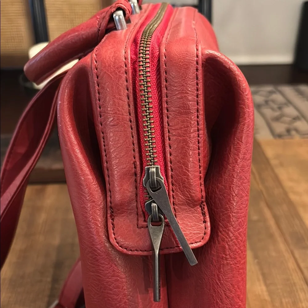 Matt & Nat Crimson Vegan Leather Backpack